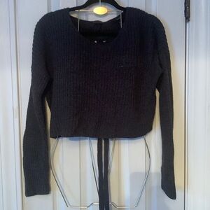 Forever 21 Gray Long Sleeve Sweater Size S